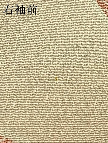 平和屋着物▽上質な小紋 単衣 片輪車花文 正絹 逸品 AABB2406fy