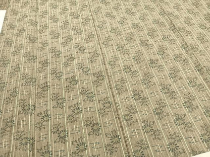 平和屋着物▽上質な紬 単衣 花間道 正絹 逸品 AABB2409fy