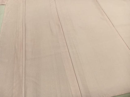 平和屋着物▽江戸小紋 単衣 万筋 ピンク色×白色 洗える着物 未使用 AABB2420fy