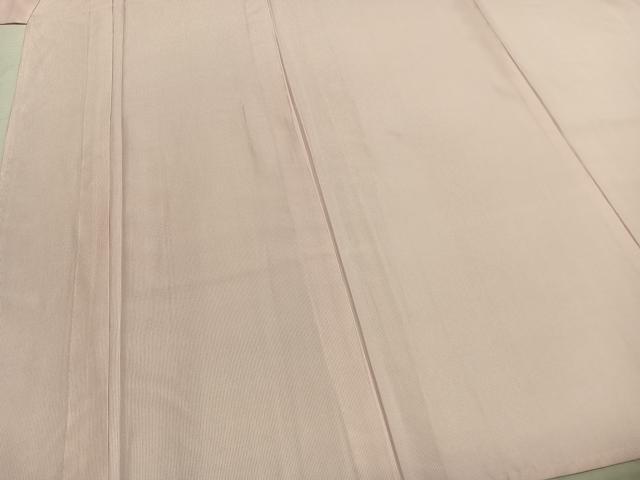 平和屋着物▽江戸小紋 単衣 万筋 ピンク色×白色 洗える着物 未使用 AABB2420fy