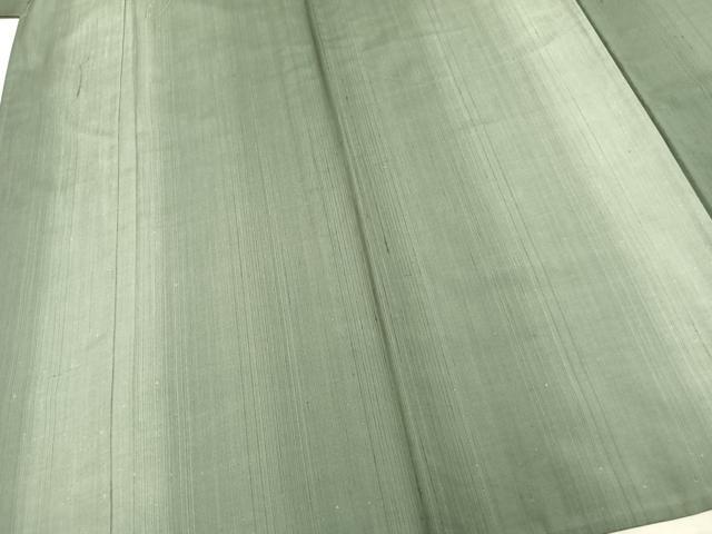 平和屋着物▽上質な紬 単衣 縞 正絹 逸品 AABB2435fy