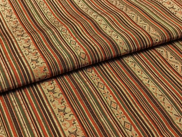 平和屋着物▽上質な紬 単衣 花間道 正絹 逸品 AABB2443jh