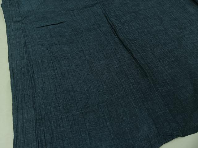 平和屋着物▽男性 作務衣 単衣 横段文 AABB2477jh