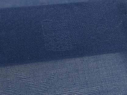 平和屋着物＊夏物 色無地 紗 留紺色 正絹 逸品 AABB2490jd