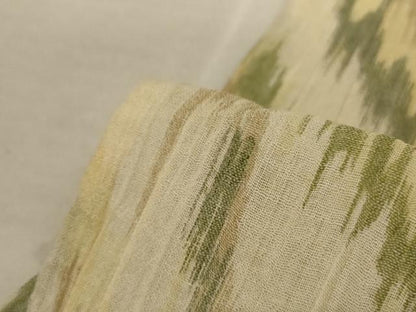 平和屋着物＊夏物 小千谷ちぢみ 霞文 麻 逸品 未使用 AABB2504jd
