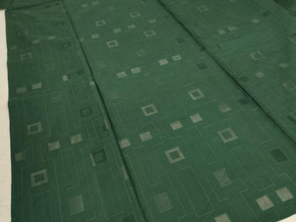 平和屋着物＊夏物 小紋 紗 幾何学文 正絹 逸品 AABB2507jd