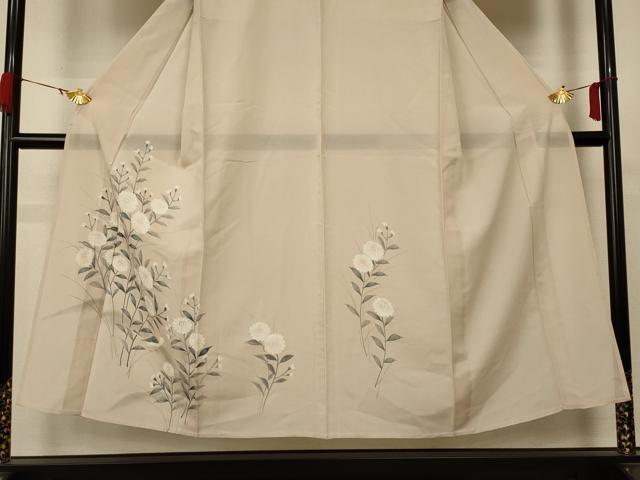 平和屋着物＊夏物 訪問着 絽 手描き 花鳥文 正絹 逸品 AABB2512jd