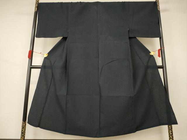 平和屋着物＊夏物 男性 縮織 蝋色 AABB2528jd