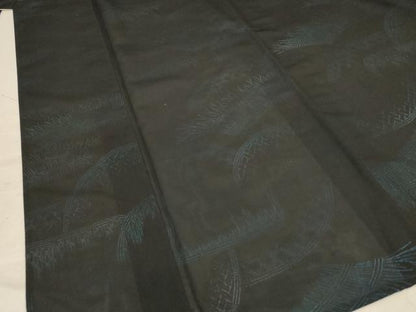 平和屋着物＊夏物 小紋 紗 風景文 正絹 逸品 AABB2543jd