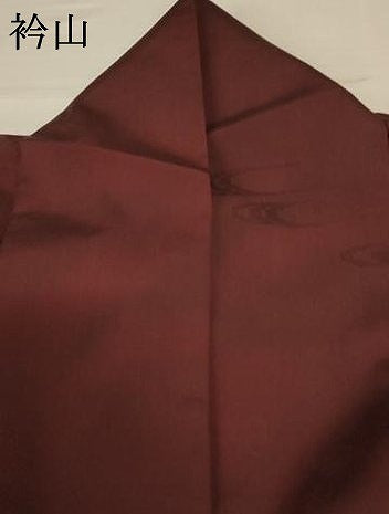 平和屋着物＊夏物 色無地 流水紋紗 葡萄茶色 正絹 逸品 AABB2546jd