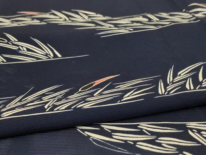 平和屋着物＊夏物 訪問着 絽 草葉文 正絹 逸品 AABB2550jd