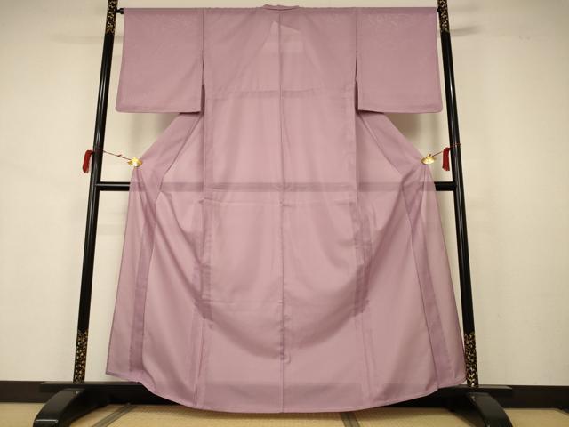 平和屋着物＊夏物 色無地 絽 薄柿色 洗える着物 未使用 AABB2571jd