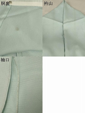 平和屋着物＊夏物　洗える最高級着物　＜英＞はなぶさ謹製　訪問着　絽　草花文　AABB2593jd