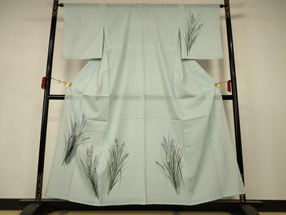 平和屋着物＊夏物　洗える最高級着物　＜英＞はなぶさ謹製　訪問着　絽　草花文　AABB2593jd
