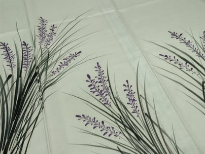 平和屋着物＊夏物　洗える最高級着物　＜英＞はなぶさ謹製　訪問着　絽　草花文　AABB2593jd