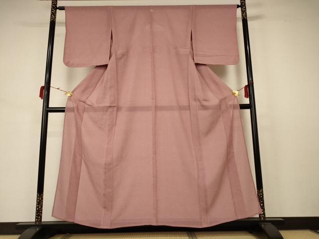 平和屋着物＊夏物 江戸小紋 絽 鮫小紋柄 正絹 逸品 AABB2601jd