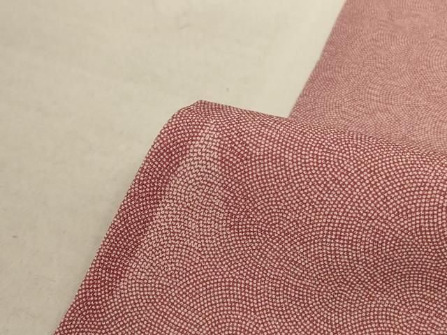 平和屋着物＊夏物 江戸小紋 絽 鮫小紋柄 正絹 逸品 AABB2601jd