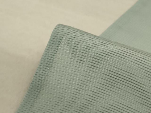 平和屋着物＊夏物 訪問着 絽 草花文 銀彩 正絹 逸品 AABB2607jd