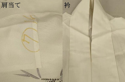 平和屋着物＊夏物 訪問着 絽 笹竹文 正絹 逸品 AABB2611jd