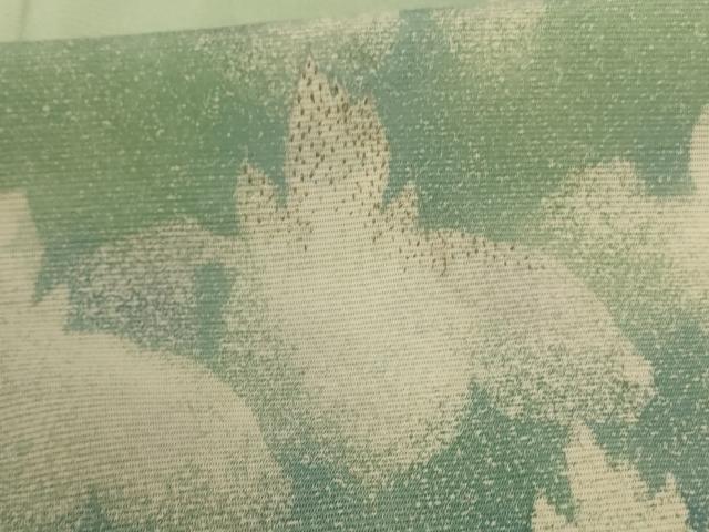 平和屋着物＊夏物 訪問着 絽 草花文 暈し染め 正絹 逸品 AABB2627jd