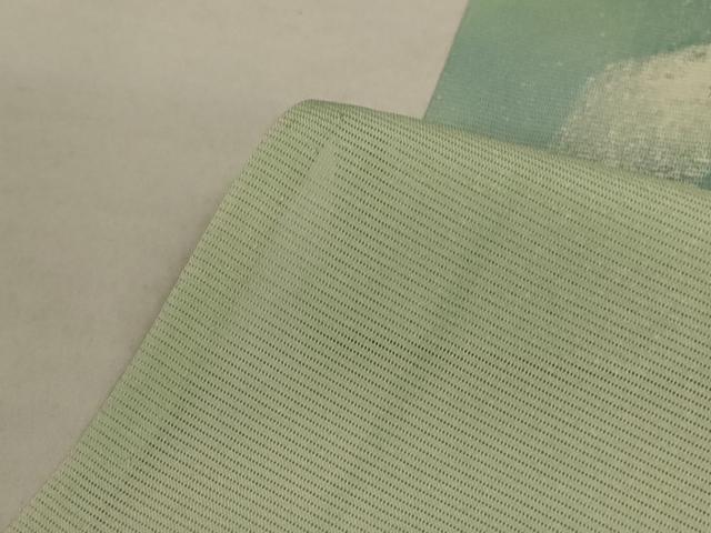 平和屋着物＊夏物 訪問着 絽 草花文 暈し染め 正絹 逸品 AABB2627jd