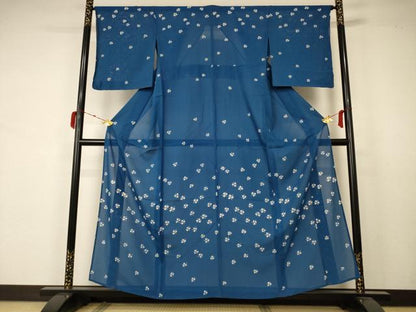 平和屋着物＊夏物 訪問着 絽 舞花文 正絹 逸品 未使用 AABB2628jd