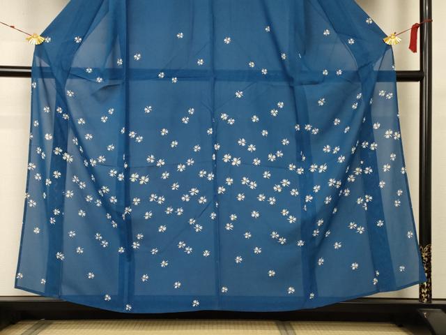 平和屋着物＊夏物 訪問着 絽 舞花文 正絹 逸品 未使用 AABB2628jd