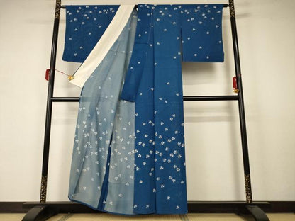 平和屋着物＊夏物 訪問着 絽 舞花文 正絹 逸品 未使用 AABB2628jd