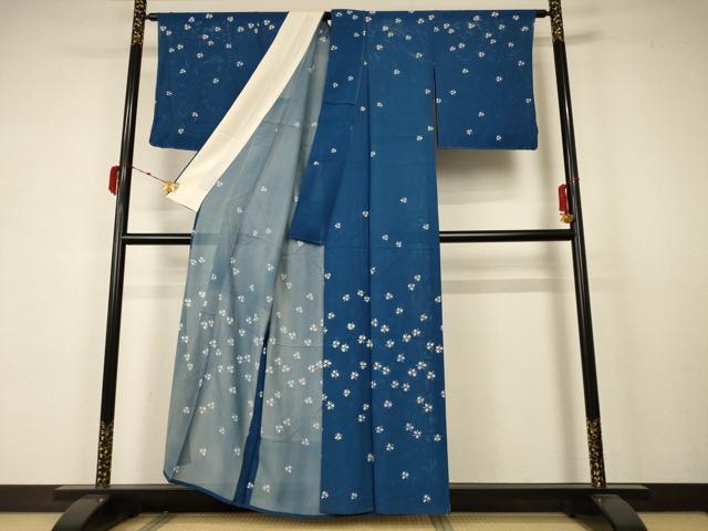 平和屋着物＊夏物 訪問着 絽 舞花文 正絹 逸品 未使用 AABB2628jd