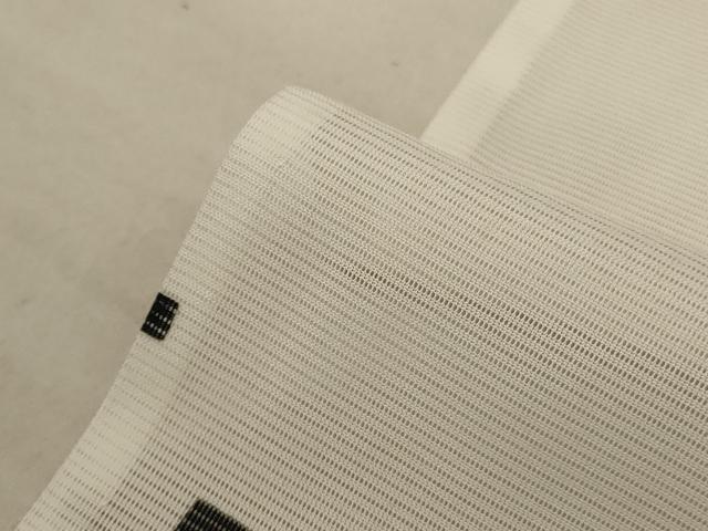 平和屋着物＊夏物 小紋 絽 箔散らし文 洗える着物 AABB2633jd