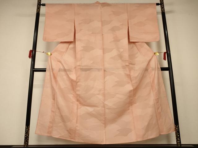 平和屋着物＊夏物 色無地 絽 深支子色 正絹 逸品 未使用 AABB2637jd