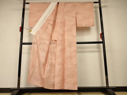 平和屋着物＊夏物 色無地 絽 深支子色 正絹 逸品 未使用 AABB2637jd