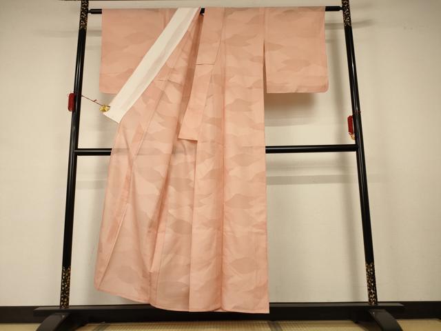平和屋着物＊夏物 色無地 絽 深支子色 正絹 逸品 未使用 AABB2637jd