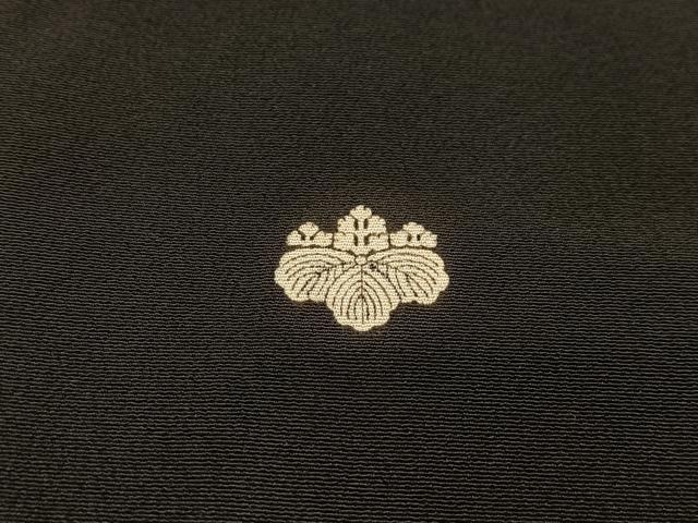 平和屋着物■豪華黒留袖　手描き　風景樹林文　暈し染め　正絹　逸品　AABB2688oa