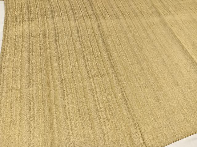 平和屋着物●お召 間道 正絹 逸品 AABB2921ph