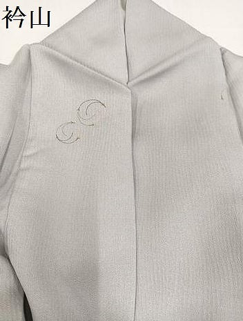 平和屋着物●訪問着　松葉文　正絹　逸品　AABB2923ph