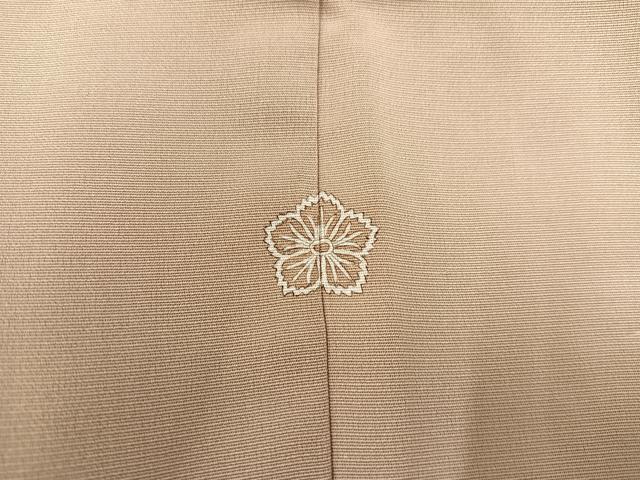 平和屋着物●訪問着 駒刺繍 草花文 暈し染め 金彩 正絹 逸品 AABB2956ph