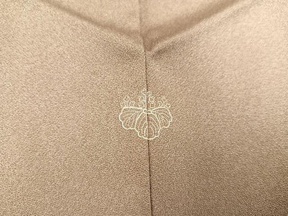 平和屋着物●訪問着　枝花文　暈し染め　金彩　正絹　逸品　AABB2966ph