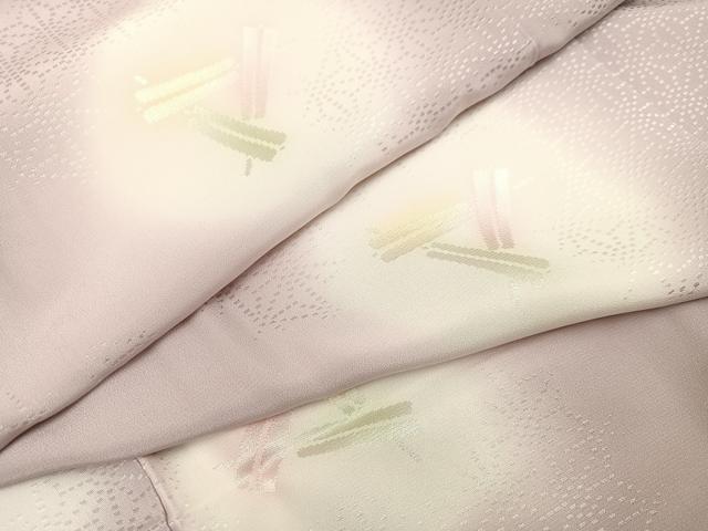 平和屋着物●長襦袢 袷 舞扇地紋 蛍暈し 阪急百貨店扱い 正絹 逸品 未使用 AABB2974ph