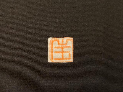 平和屋着物■豪華黒留袖　宝江　手描き　風景文　正絹　逸品　AABB3005fw