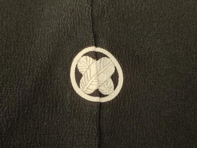 平和屋着物■豪華黒留袖　駒刺繍　地紙花鳥文　暈し染め　金彩　正絹　逸品　AABB3117fw