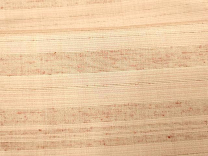 平和屋着物■上質な紬　横段文　正絹　逸品　AABB3150fw