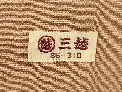 平和屋着物●訪問着　草花文　暈し染め　三越扱い　正絹　逸品　AABB3179ck