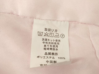平和屋着物●小振袖　二尺袖　舞梅文　洗える着物　未使用　AABB3205ck