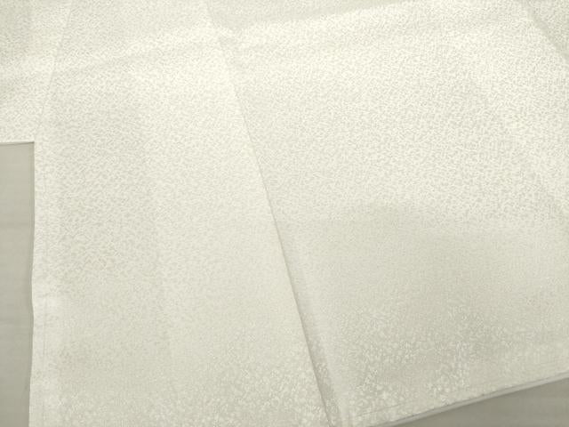 平和屋着物●「anan」ブランド 小振袖 二尺袖 駒刺繍 雪輪花文 銀通し地 洗える着物 未使用 AABB3221ck