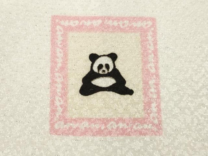 平和屋着物●「anan」ブランド 小振袖 二尺袖 駒刺繍 雪輪花文 銀通し地 洗える着物 未使用 AABB3221ck