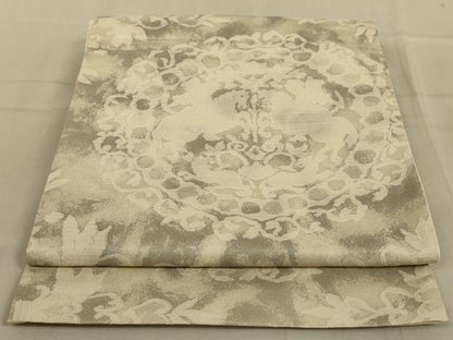 平和屋着物◎六通柄袋帯 狩猟文 正絹 逸品 AABB3272ou