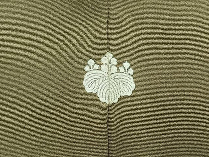 平和屋着物▽訪問着 単衣 草花文 金彩 正絹 逸品 AABB3573jh
