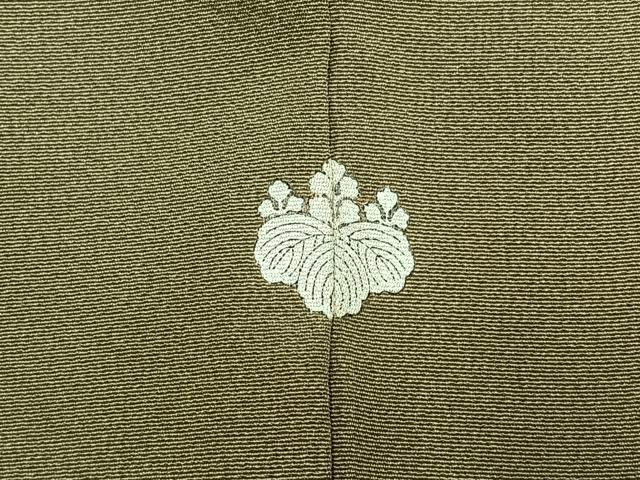 平和屋着物▽訪問着 単衣 草花文 金彩 正絹 逸品 AABB3573jh
