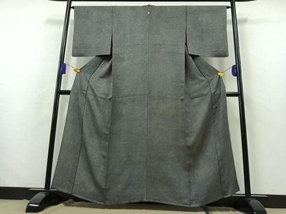 平和屋着物▽江戸小紋 単衣 鮫小紋柄 正絹 逸品 AABB3592jh
